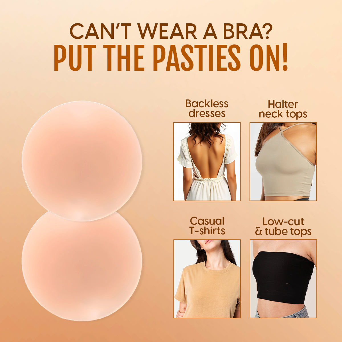 Satin Nipple Pasties