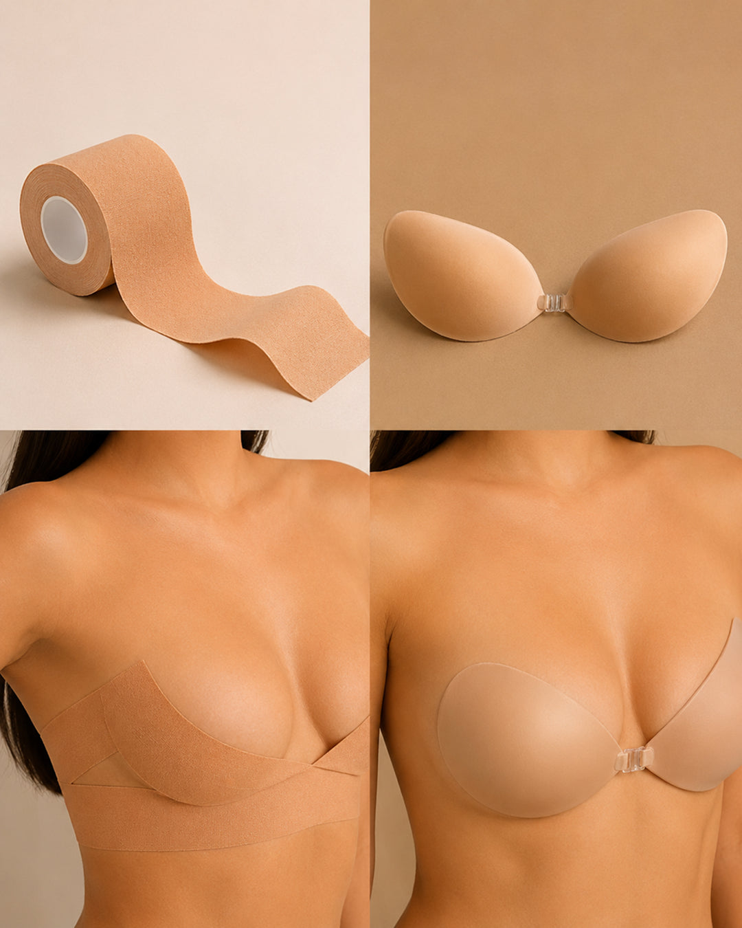 Boob tape or an adhesive bra? How to pick