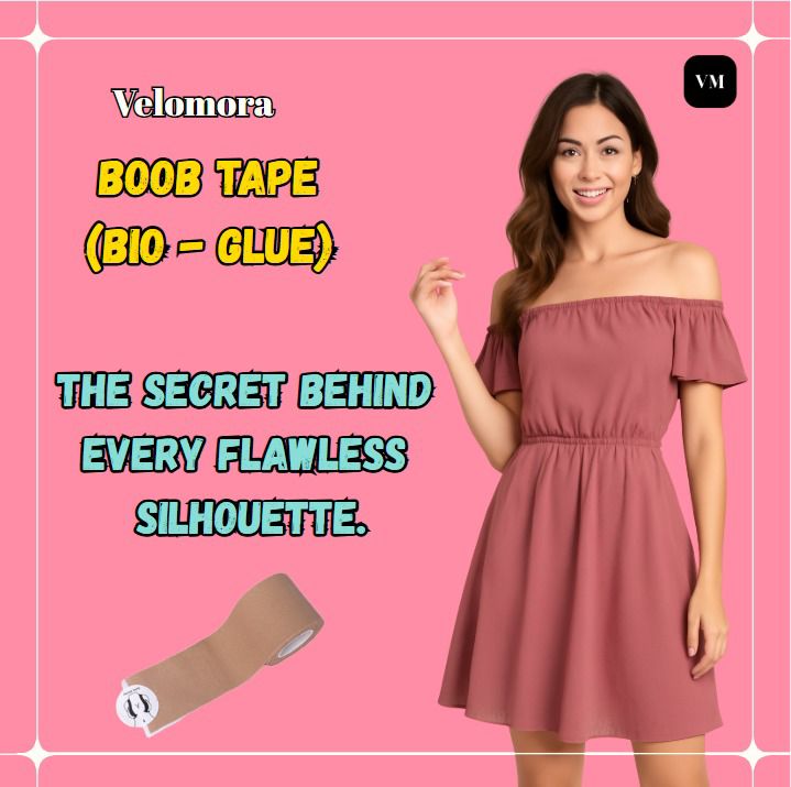 🎀 Velomora Boob Tape: How to Lift, Shape & Support Without a Bra