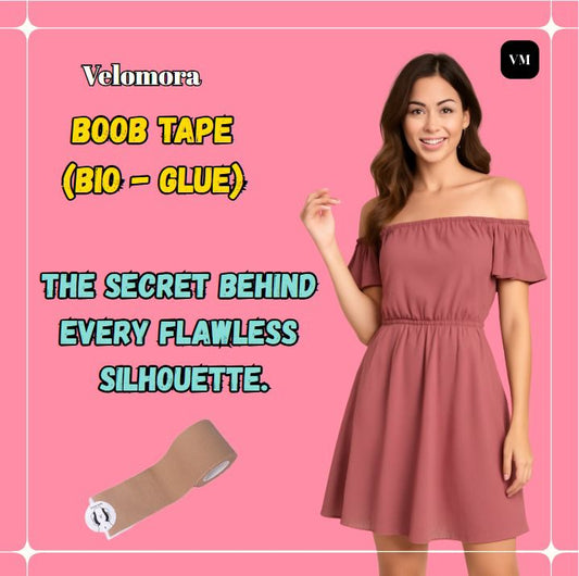 🎀 Velomora Boob Tape: How to Lift, Shape & Support Without a Bra