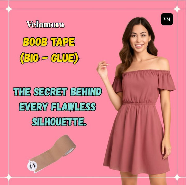 🎀 Velomora Boob Tape: How to Lift, Shape & Support Without a Bra