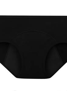 Period Panties for Women – Reusable Leak-Proof Menstrual Briefs ( Black )