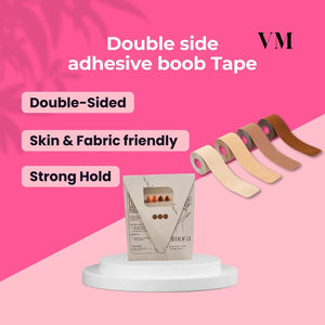 Velomora Double Side Adhesive boob tape(bio glue)