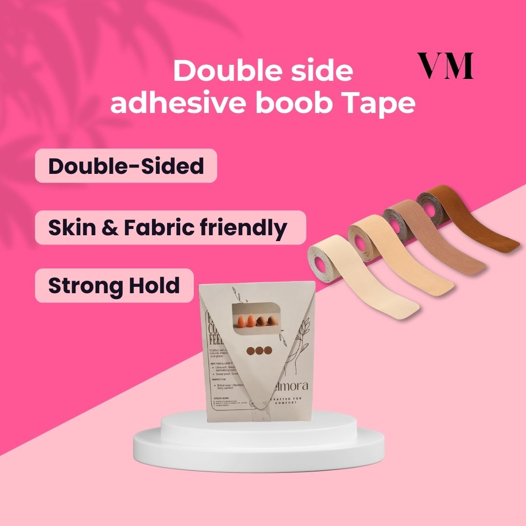 Velomora Double Side Adhesive boob tape(bio glue)