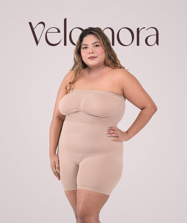All-In-One Sculpt Detachable Straps Bodysuit And Shapewear