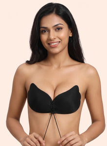 Adhesive Breathable Extra Cleavage Backless|Strapless Stick On Bra | Reusable Up to 30 Times