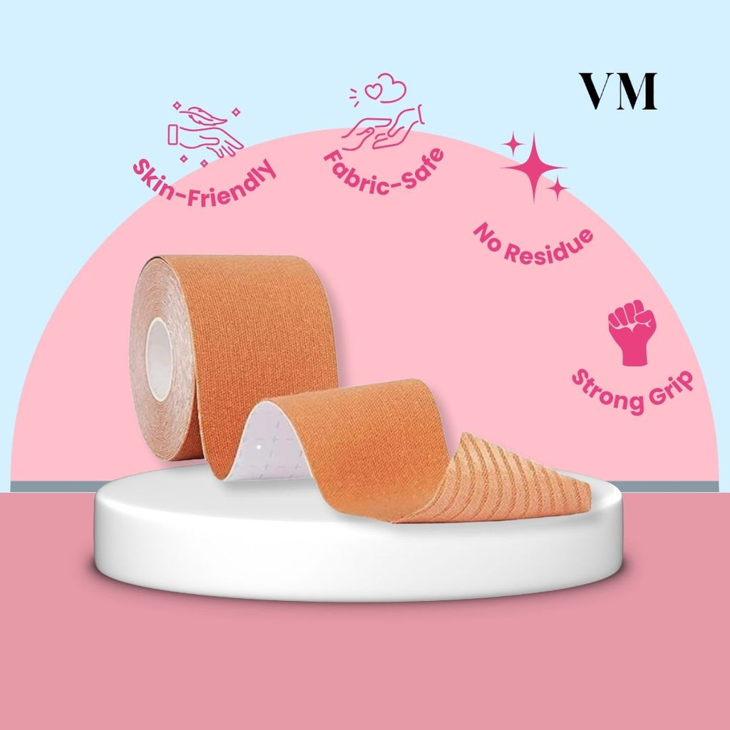 Velomora Double Side Adhesive boob tape(bio glue)