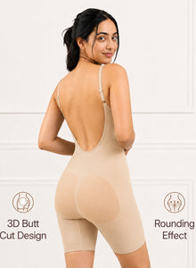 Women’s Backless | Butt Lifting & Waist Compressor Bodysuit | Full Body Shapewear