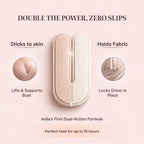 Velomora Invisible Lift™ Double-Sided Adhesive Boob Tape | No Bra. No Limits. | Adhesive Boob Tape for Deep Necklines