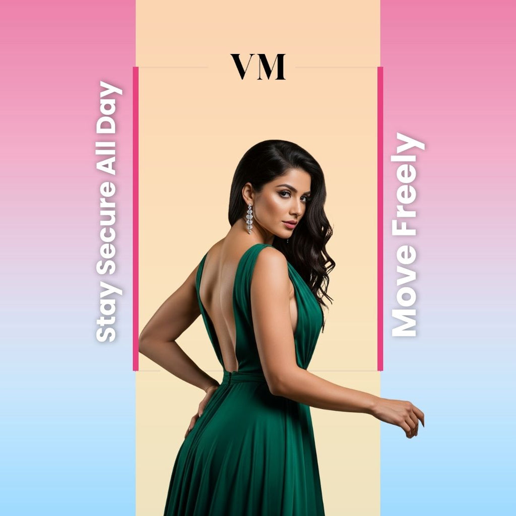 Velomora Double Side Adhesive boob tape(bio glue)