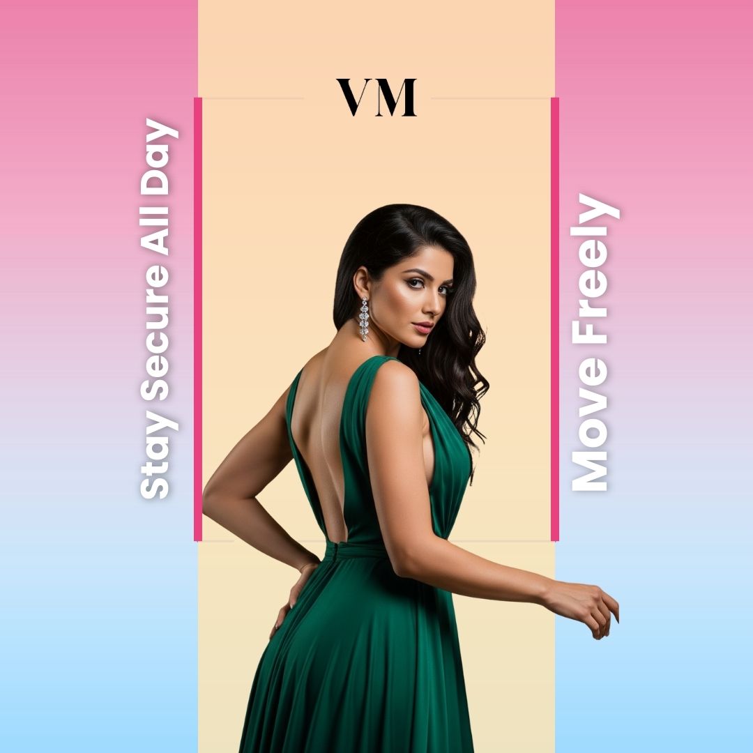 Velomora Double Side Adhesive boob tape(bio glue)