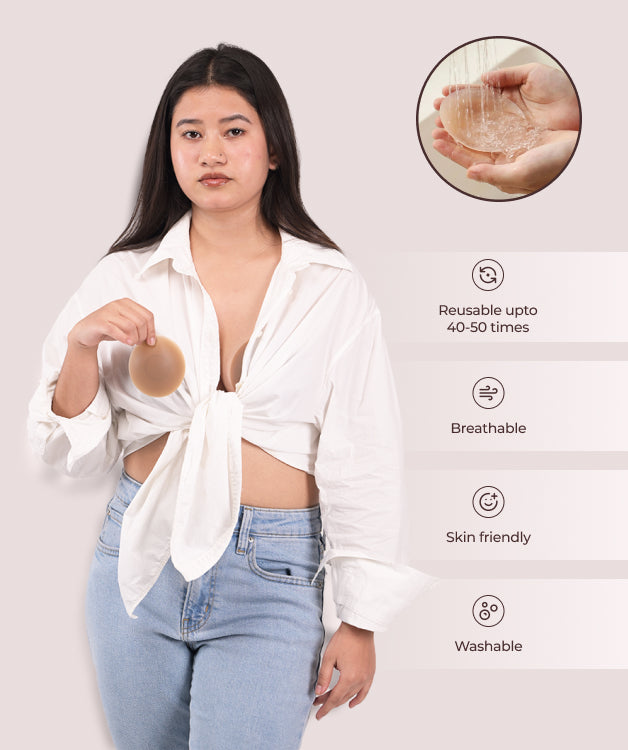 Velomora™  Skin Medical-Grade Nipple Covers | Adhesive-Skin |Glue-Free Design