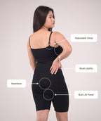 Curvy Confidence Bodysuit | Invisible Shapewear - Velomora