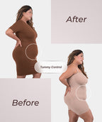 All-In-One Sculpt Detachable Straps Bodysuit And Shapewear