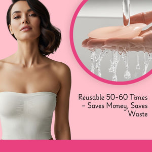 Velomora Premium Medical Grade Nipple Cover (Sticks without glue)