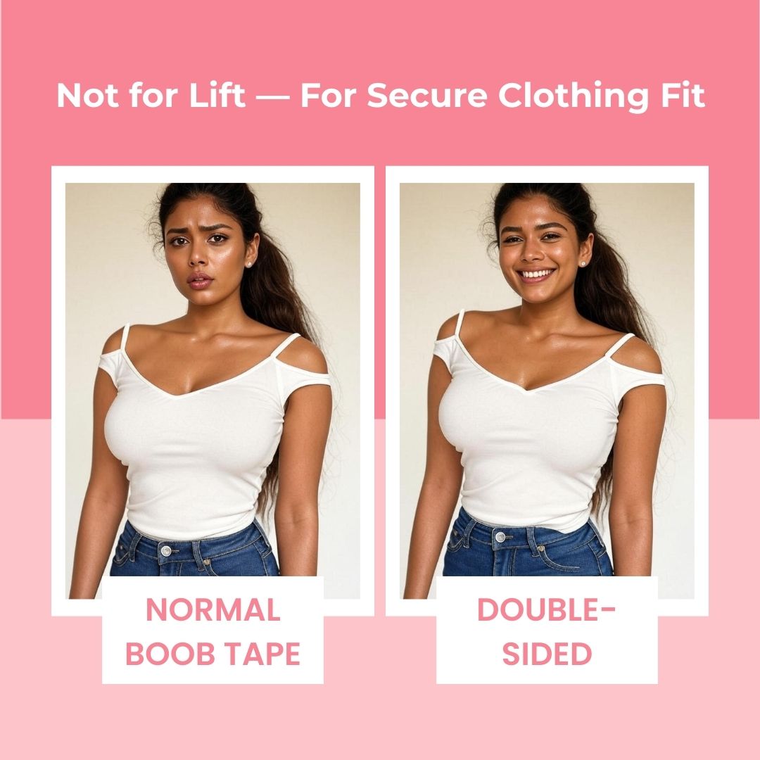 Velomora Double Side Adhesive boob tape(bio glue)