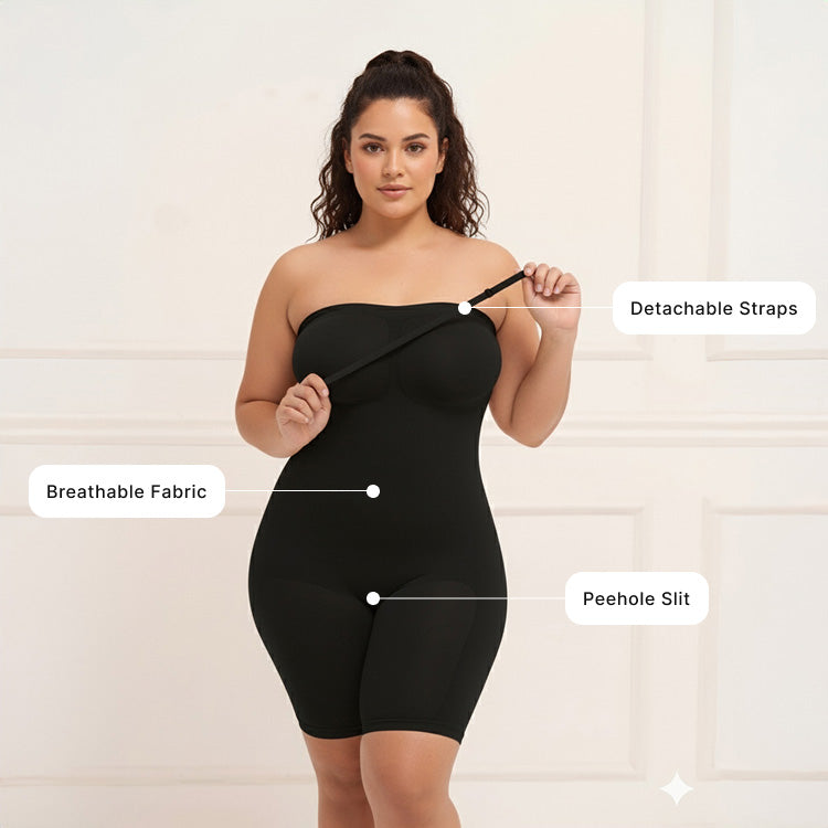 All-In-One Sculpt Bodysuit (Detachable straps)
