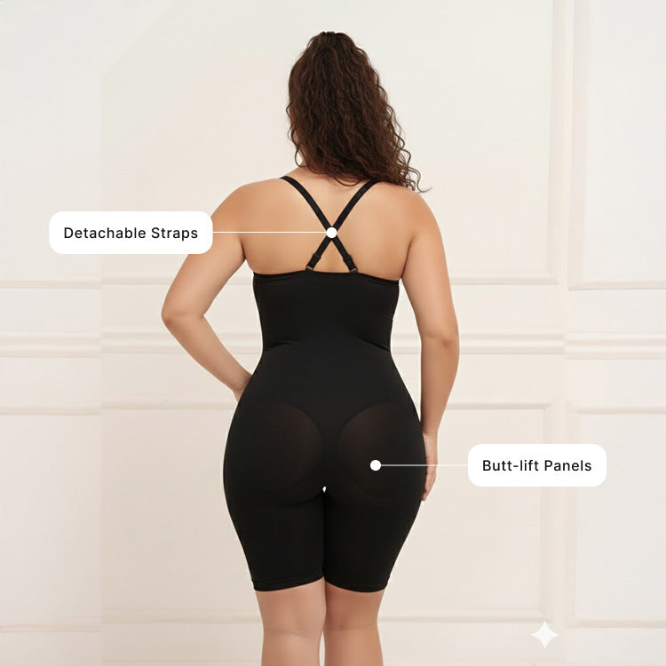 All-In-One Sculpt Bodysuit (Detachable straps)
