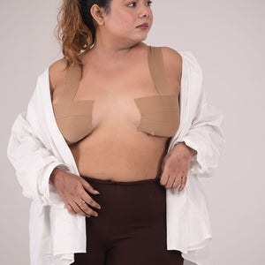 Double side adhesive boob tape
