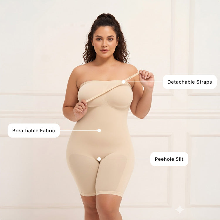 All-In-One Sculpt Bodysuit (Detachable straps)
