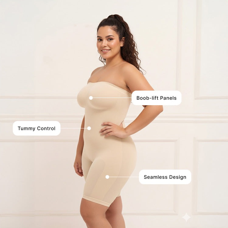 All-In-One Sculpt Bodysuit (Detachable straps)