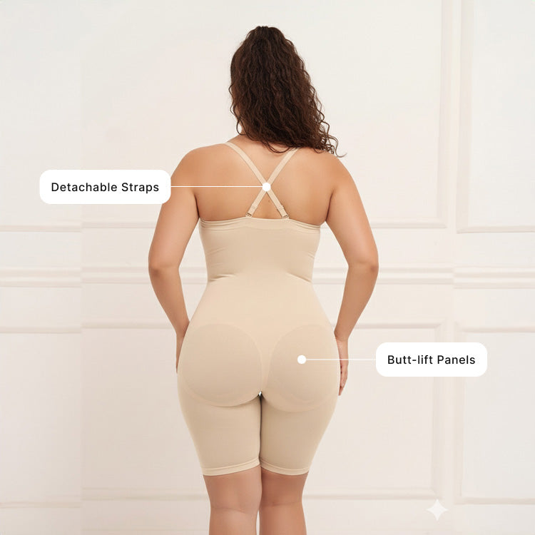 All-In-One Sculpt Bodysuit (Detachable straps)