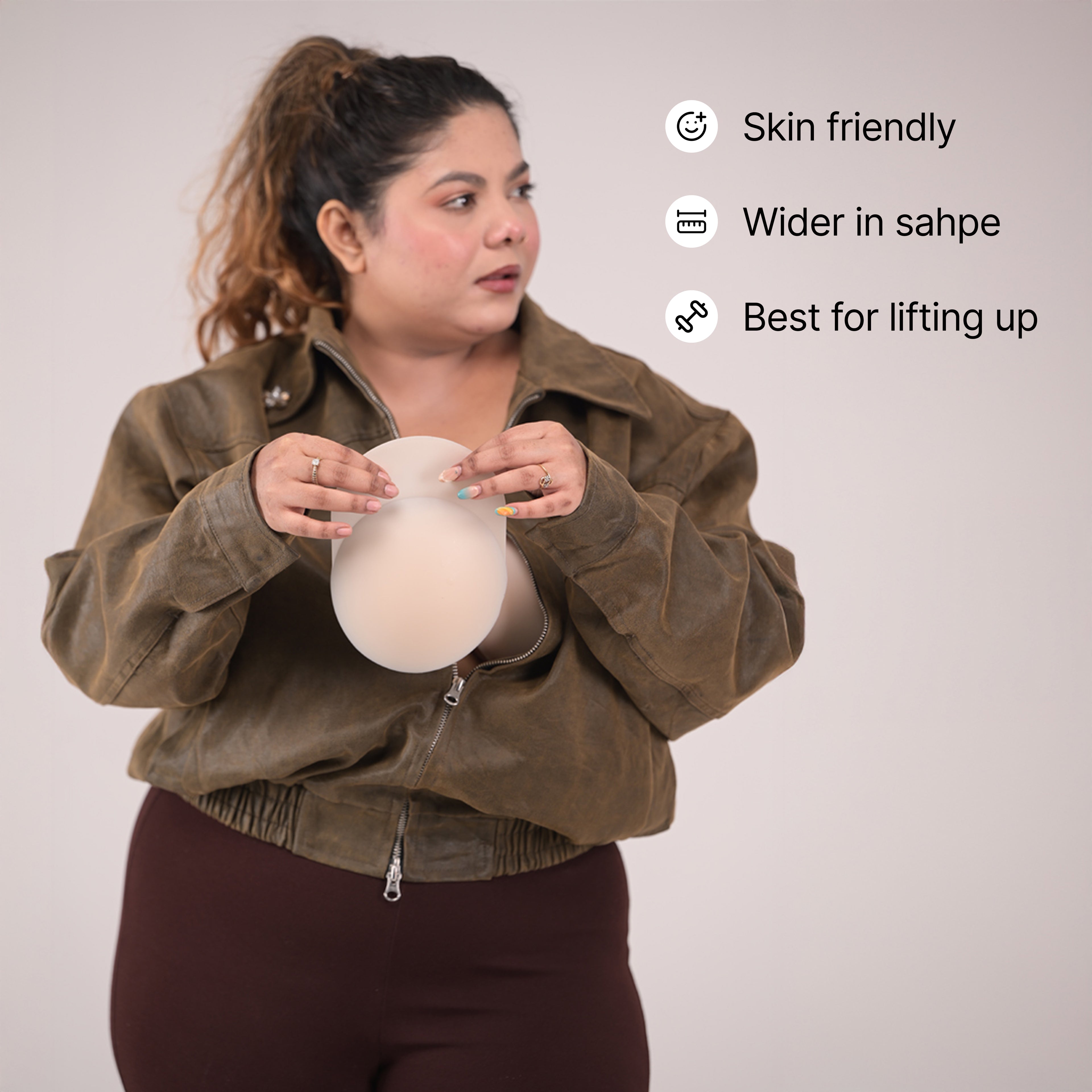 Velomora Silicone Uplift 1 Pair (Wider in shape)