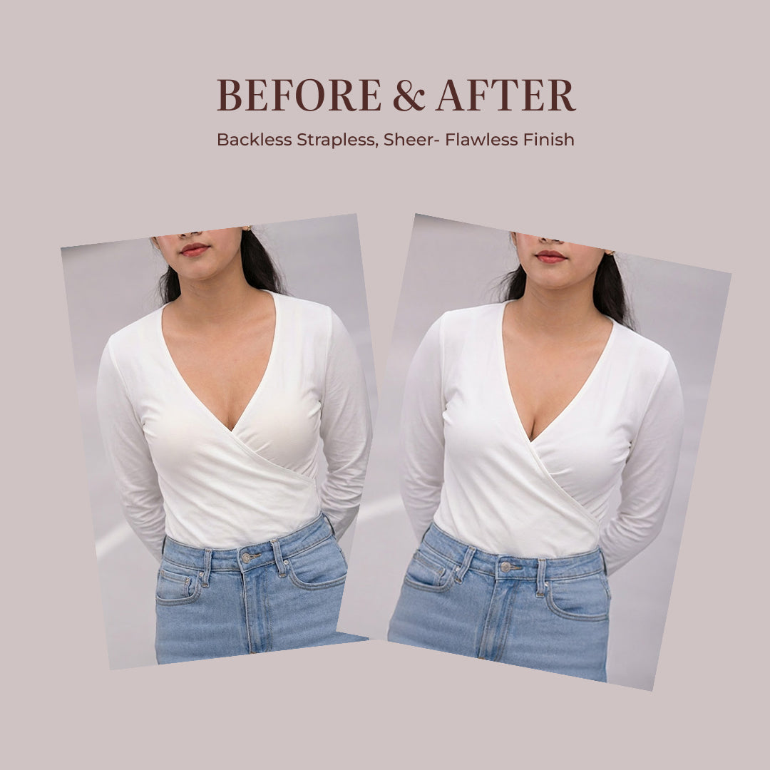 Velomora Silicone Strapless adhesive Bra