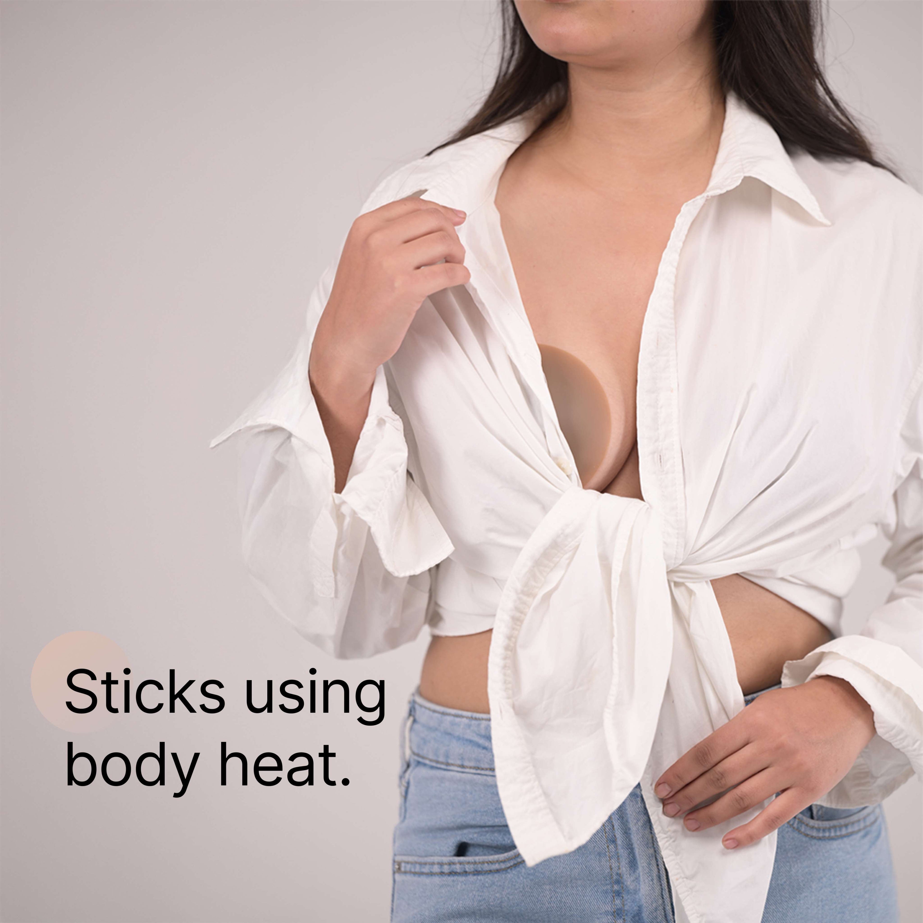 Velomora™  Skin Medical-Grade Nipple Covers | Adhesive-Skin |Glue-Free Design