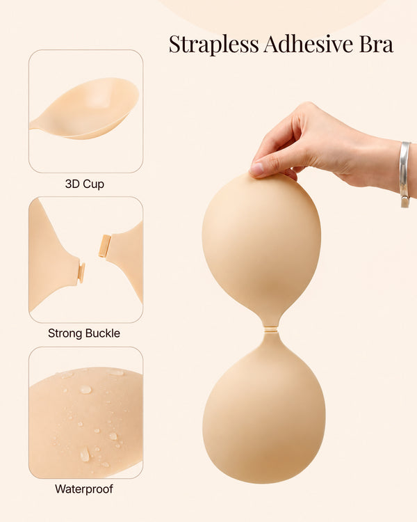 Velomora Bridal Confidence Kit | Nipple cover+Uplift+Adhesive Bra+Shapewear