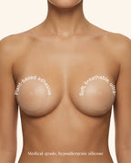 Velomora™ Premium Bio-Glue Non-Greasy Nipple Cover