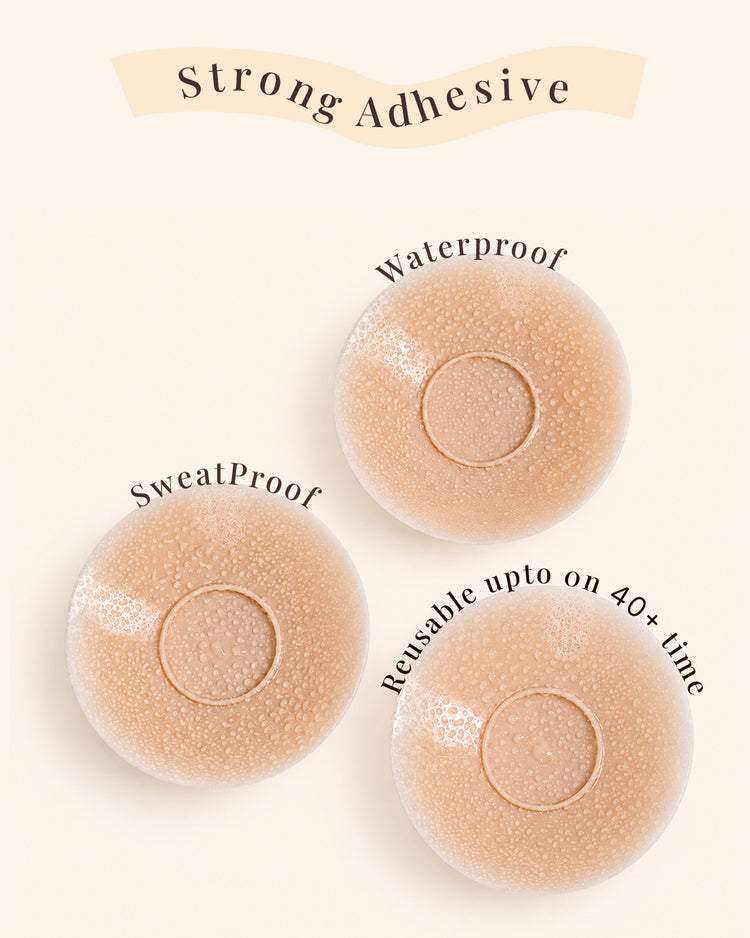 Velomora™ Premium Bio-Glue Non-Greasy Nipple Cover