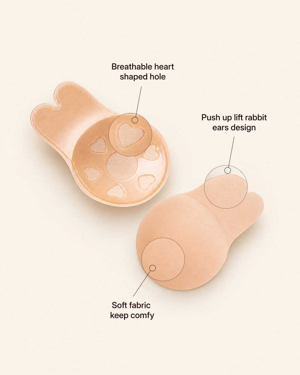 Velomora Rabbit Bunny Ups 1 Pair