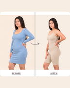 Curvy Confidence Bodysuit | Invisible Shapewear - Velomora