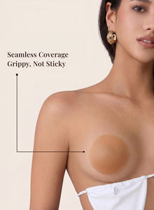 Reusable Nipple Covers - Non-Adhesive Medical-Grade Silicone