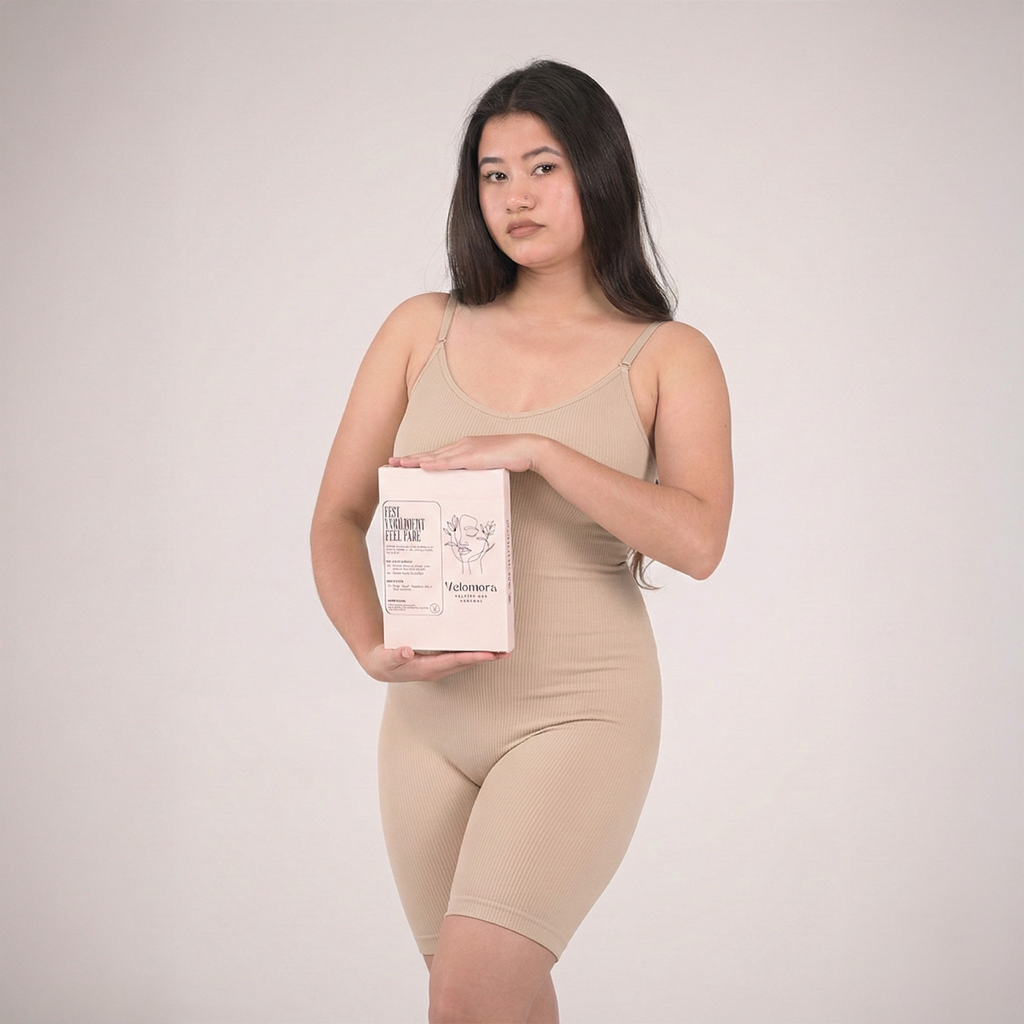 Curvy Confidence Bodysuit | Invisible Shapewear - Velomora