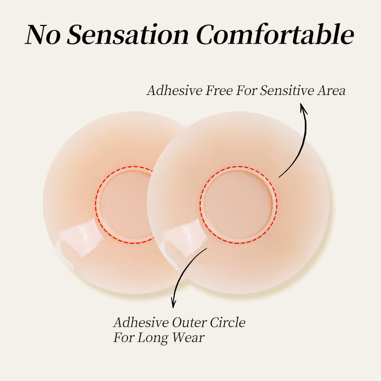 Velomora™ Premium Bio-Glue Non-Greasy Nipple Cover ( 1 Pair )