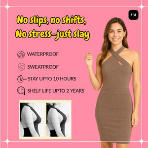 Velomora Double Side Adhesive boob tape(bio glue)