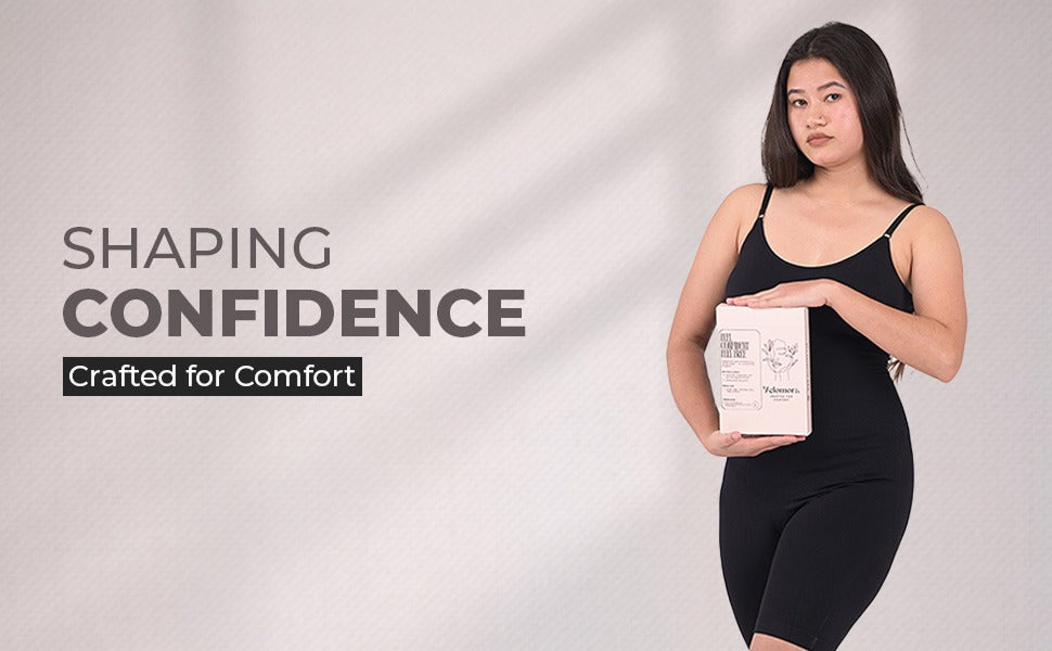 Curvy Confidence Bodysuit | Invisible Shapewear - Velomora