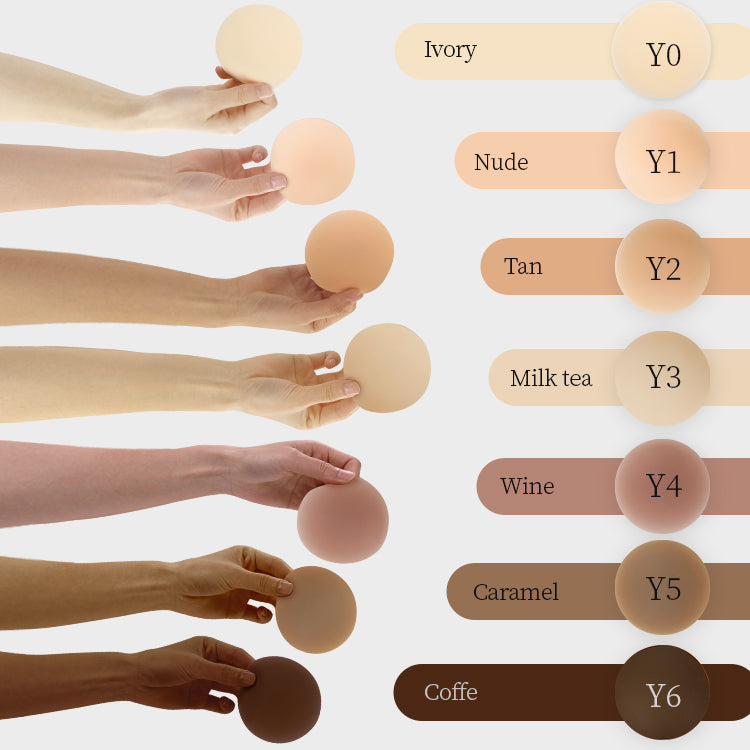 Velomora Medical Grade Nipple Cover (No Glue but Sticky)