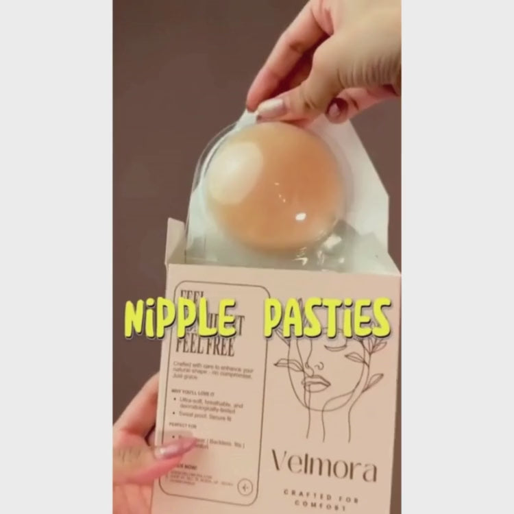 Velomora™  Skin Medical-Grade Nipple Covers | Adhesive-Skin |Glue-Free Design