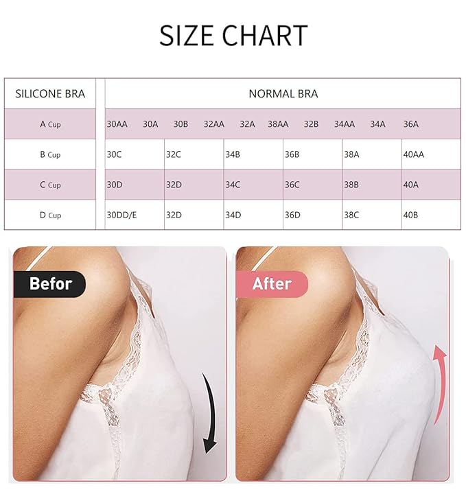 Silicone Strapless adhesive Bra